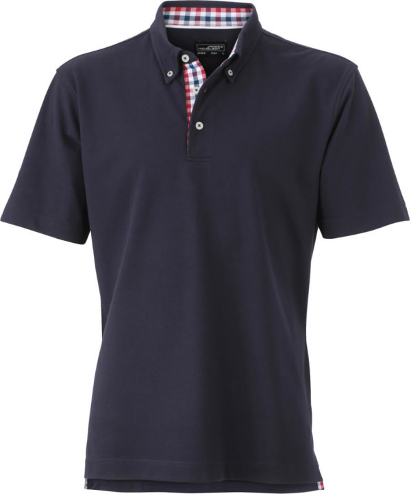 Men's Plain Piqué Polo