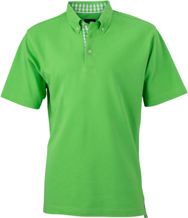 Men's Plain Piqué Polo