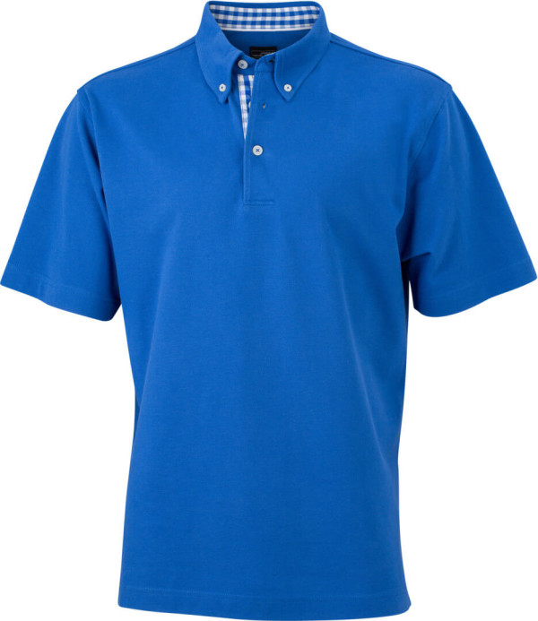 Men's Plain Piqué Polo