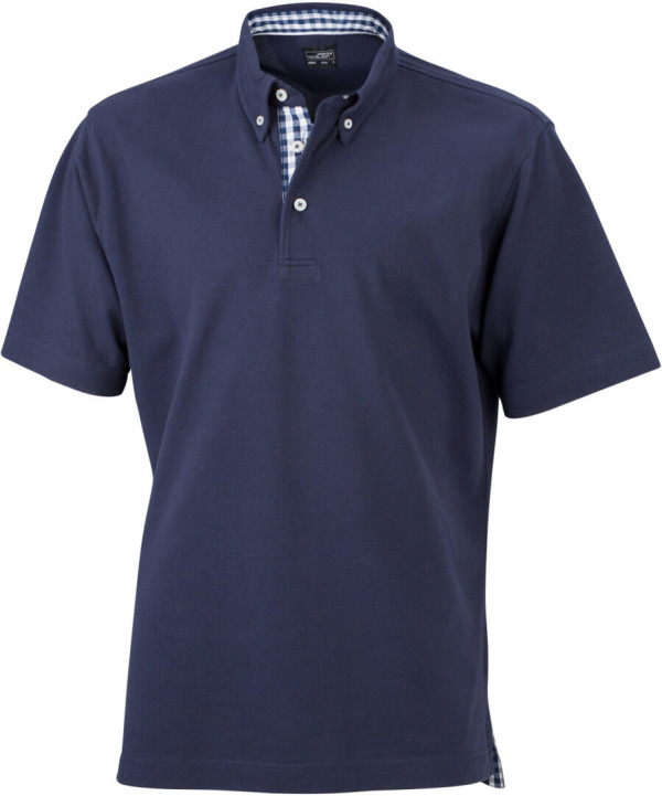 Men's Plain Piqué Polo