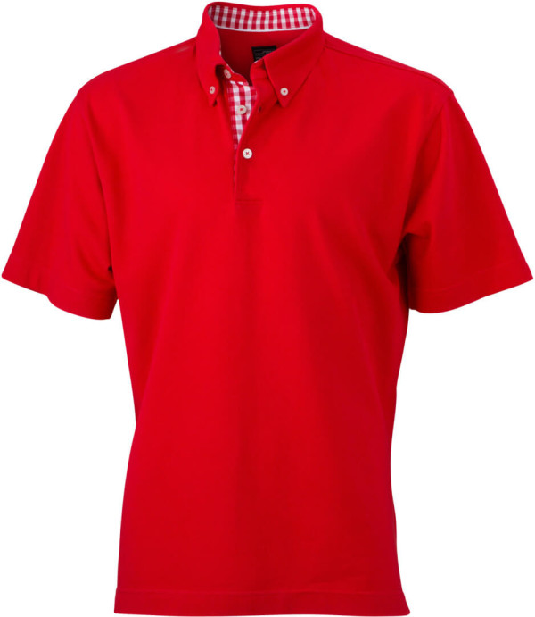 Men's Plain Piqué Polo