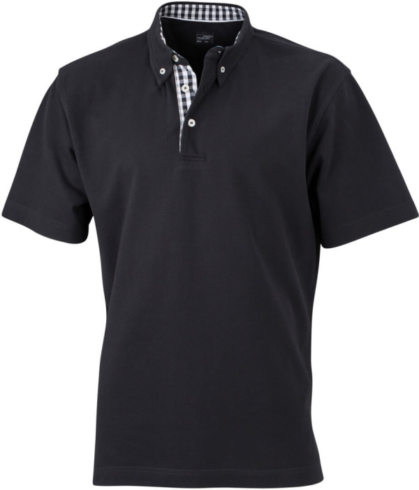 Men's Plain Piqué Polo