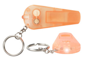 Coach keyring with whistle - Reklamnepredmety