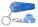 Coach keyring with whistle - 844011-06 - variant Ap 844011-06