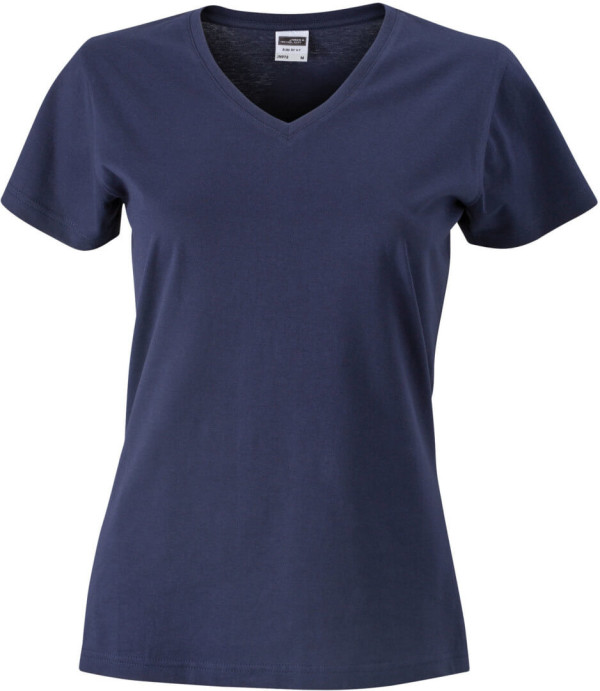 Ladies' Slim Fit T-Shirt with V-Neck