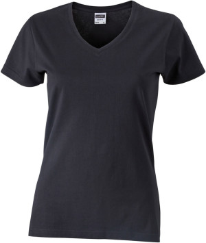 Ladies' Slim Fit T-Shirt with V-Neck - Reklamnepredmety