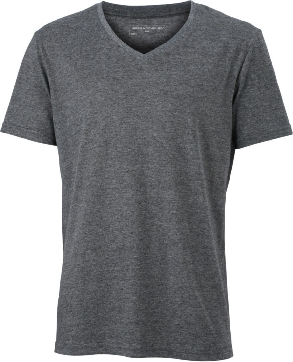 Men's V-Neck Heather T-Shirt