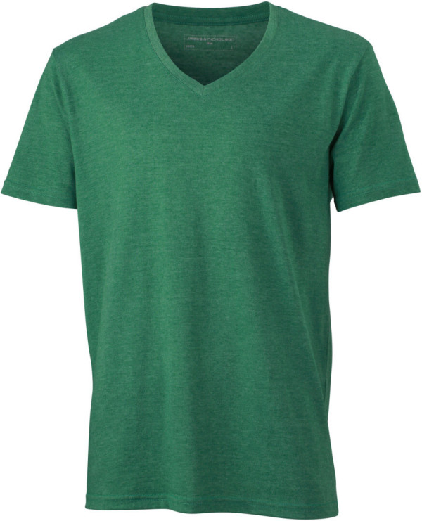 Men's V-Neck Heather T-Shirt