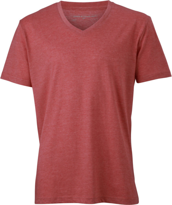 Men's V-Neck Heather T-Shirt