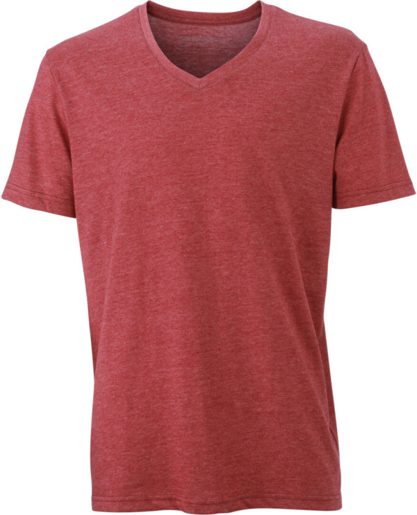 Men's V-Neck Heather T-Shirt