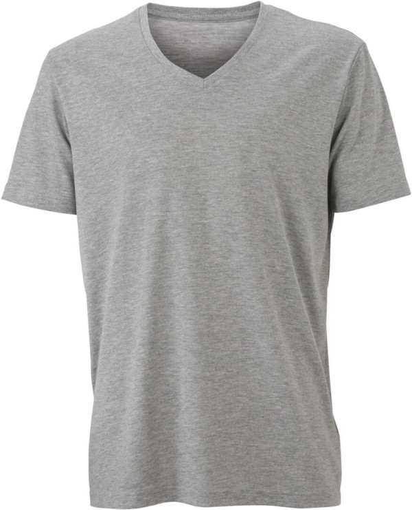 Men's V-Neck Heather T-Shirt