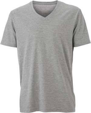 Men's V-Neck Heather T-Shirt - Reklamnepredmety