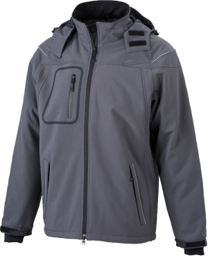 Men's 3-Layer Winter Softshell Jacket JN 1000 - Reklamnepredmety