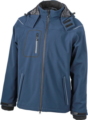 Men's 3-Layer Winter Softshell Jacket - Reklamnepredmety