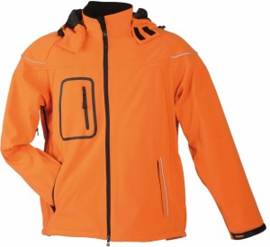 Men's 3-Layer Winter Softshell Jacket JN 1000 - Reklamnepredmety