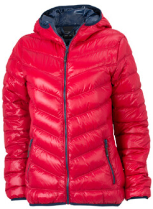 Ladies' Lightweight Down Hooded Jacket - Reklamnepredmety