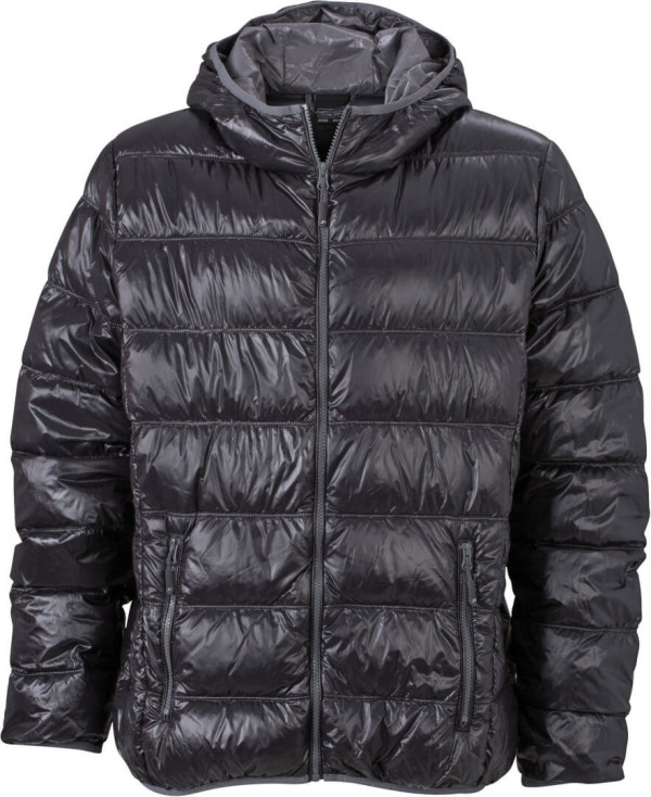 Men's Lightweight Hooded Down Jacket