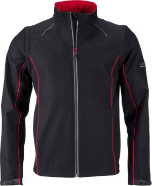 Men's Softshell Jacket with detachable sleeves - Reklamnepredmety