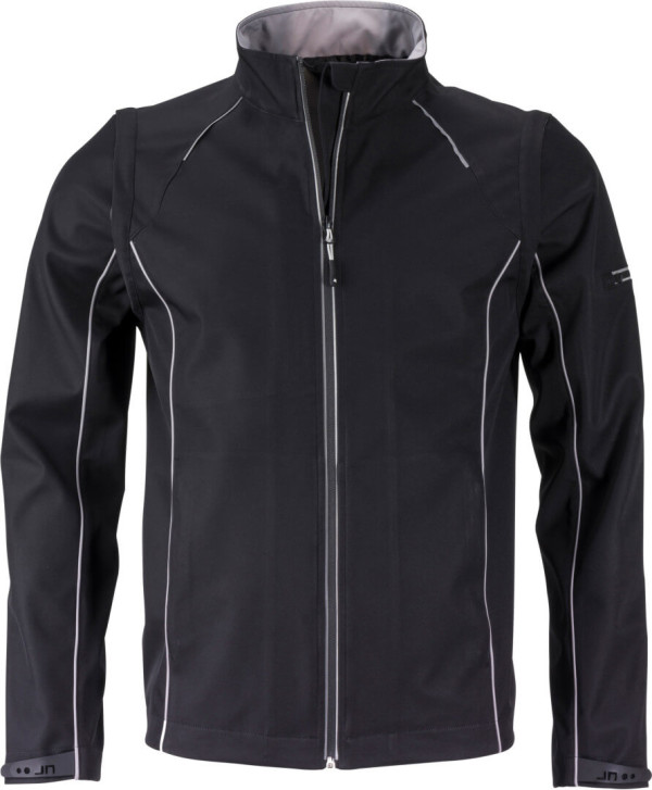 Men's Softshell Jacket with detachable sleeves