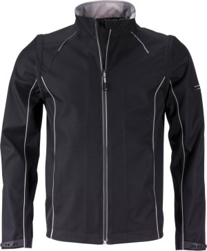 Men's Softshell Jacket with detachable sleeves - Reklamnepredmety