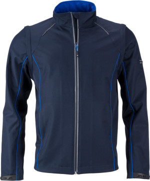 Men's Softshell Jacket with detachable sleeves - Reklamnepredmety