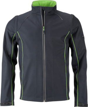 Men's Softshell Jacket with detachable sleeves - Reklamnepredmety