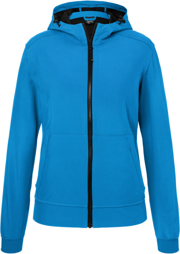 Ladies' Hooded Softshell Jacket