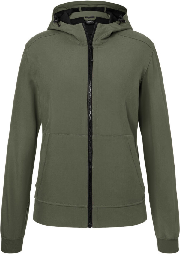 Ladies' Hooded Softshell Jacket