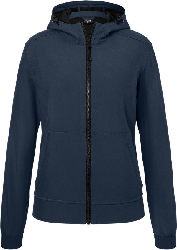 Ladies' Hooded Softshell Jacket