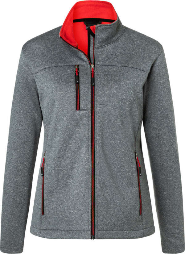 Ladies' Melange Softshell Jacket