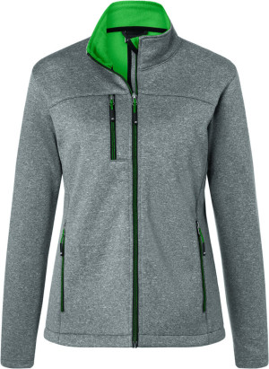 Ladies' Melange Softshell Jacket - Reklamnepredmety