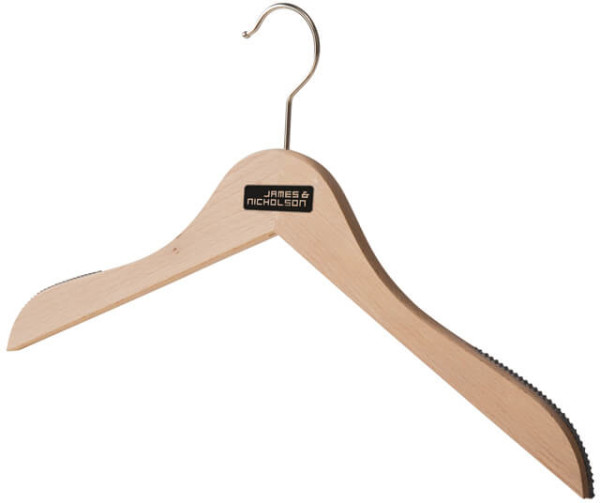 Clothes Hanger with non-slip rubber coating
