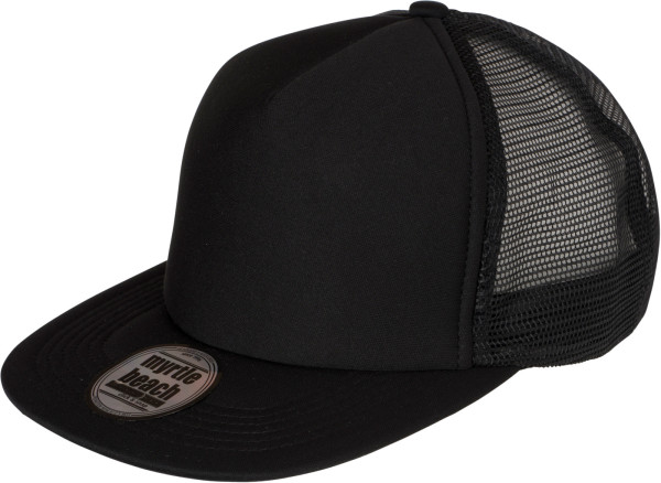 5 Panel Flat Peak Mesh Cap