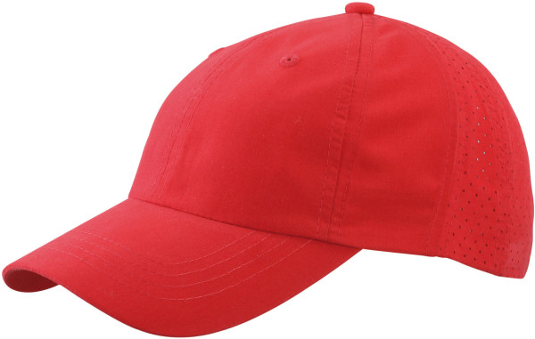 8 Panel Microfibre Laser Cut Cap