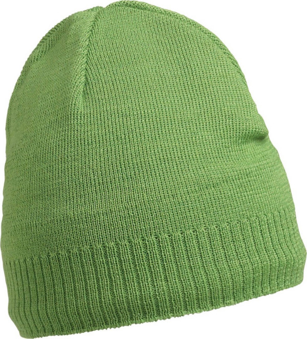 Knitted Beanie with Fleece Insert