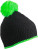 Crocheted hat with contrasting border and pompon - 25D878CA-4D3D-4E76-B15F-363CF96C88AB - variant CC 037964d8699