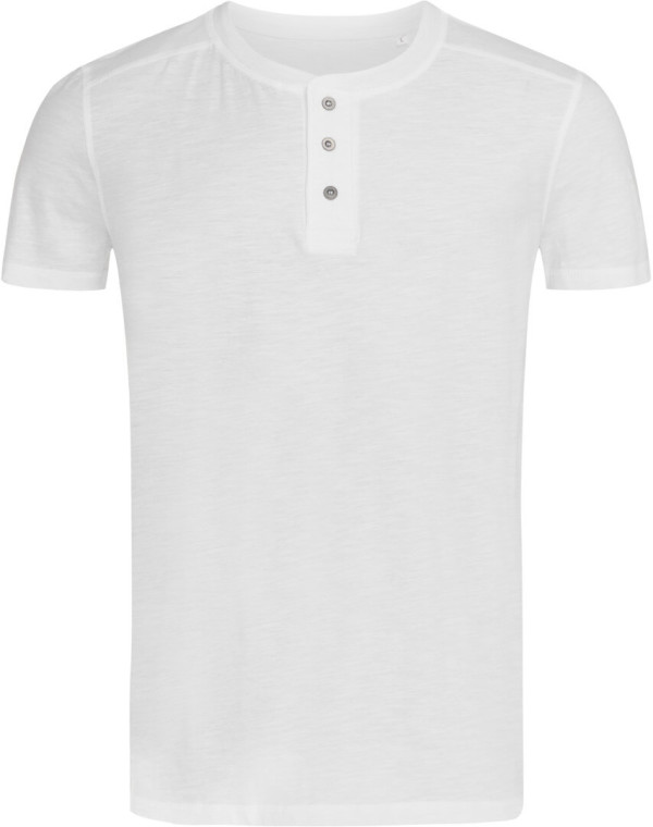 Men's Henley Slub T-Shirt