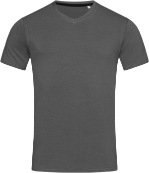 Men's T-shirt with V-neck Clive - Reklamnepredmety