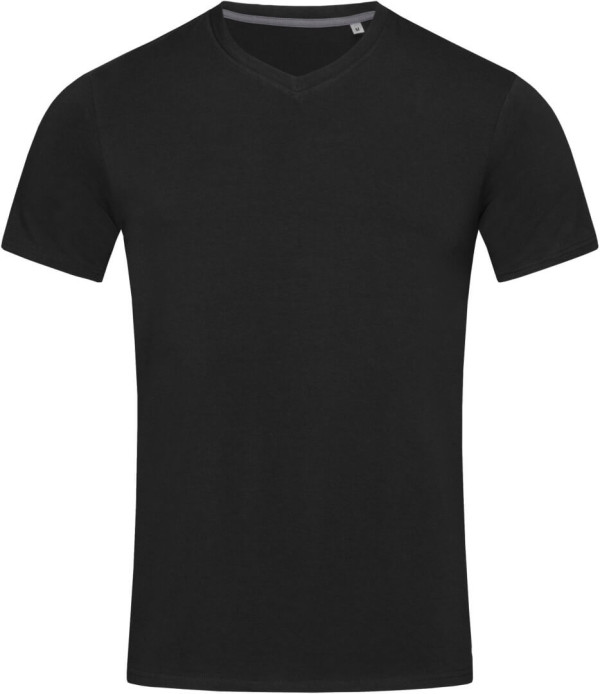 Men's T-shirt with V-neck Clive