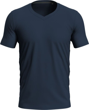 Men's T-shirt with V-neck Clive - Reklamnepredmety