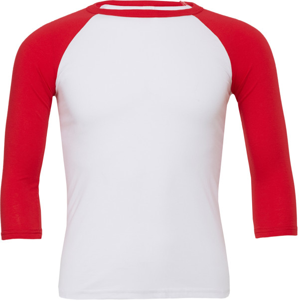 Unisex 3/4 Sleeve Baseball T-Shirt