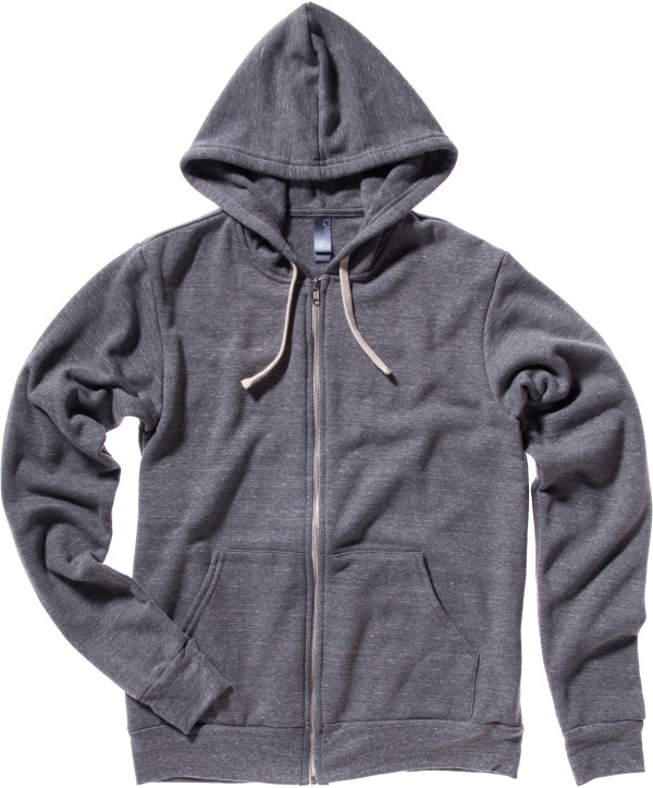 Unisex Triblend Full Zip Hoodie