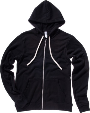 Unisex Triblend Full Zip Hoodie - Reklamnepredmety