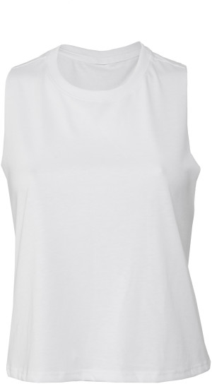 Ladies' Racerback Cropped Tank - Reklamnepredmety