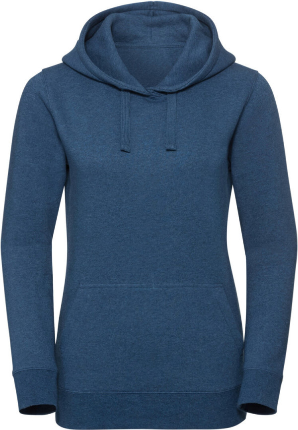 Ladies' Authentic Melange Hooded Sweat