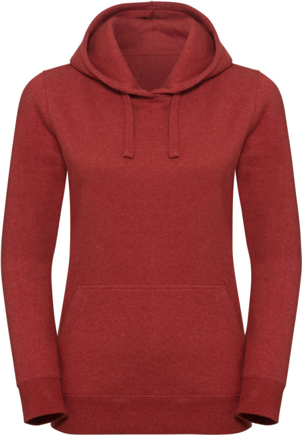 Ladies' Authentic Melange Hooded Sweat