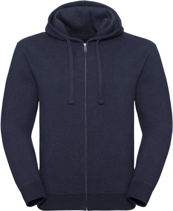 Men's Melange Hooded Sweat Jacket