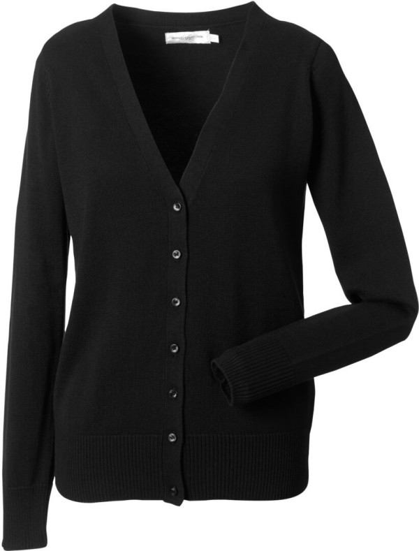 Ladies' Knitted V-Neck Cardigan