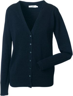 Ladies' Knitted V-Neck Cardigan - Reklamnepredmety