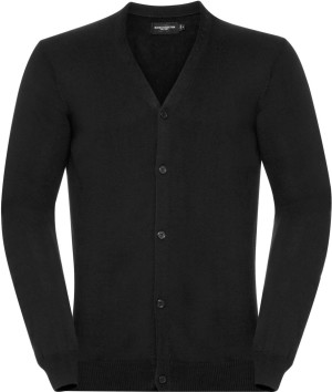 Men's V-Neck Knitted Cardigan - Reklamnepredmety